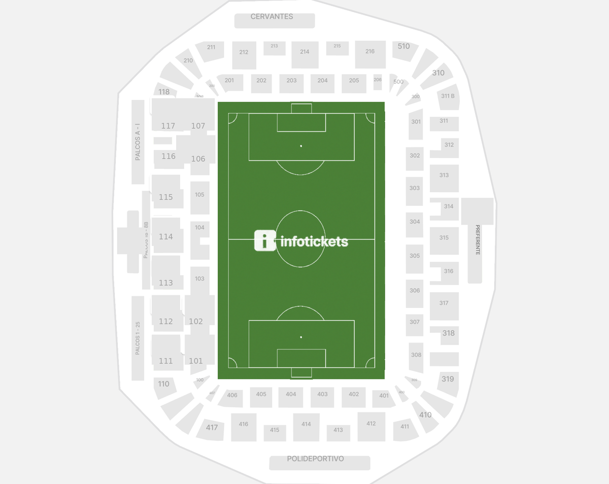 Seating Chart Alavés Tickets