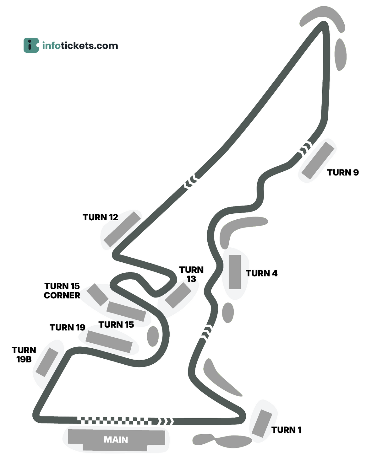 Seating Chart United States F1 GP 2026 Tickets