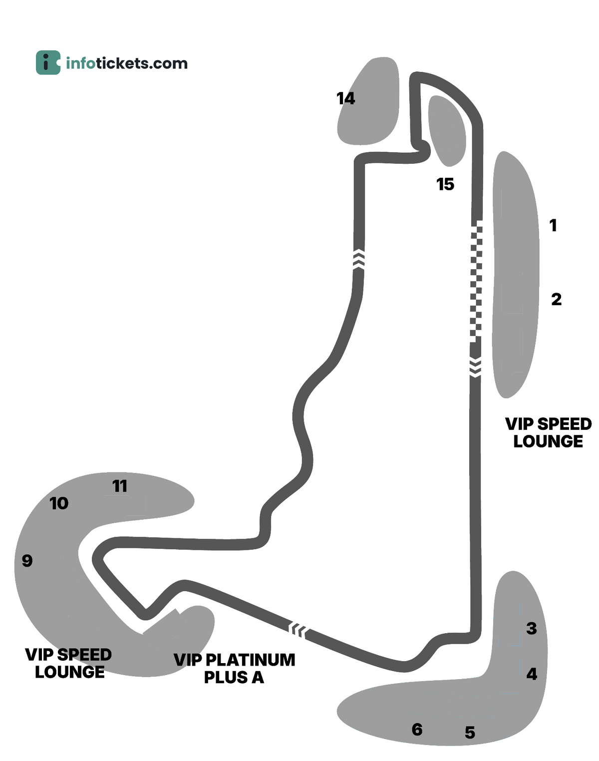 Seating Chart Mexican F1 GP 2026 Tickets
