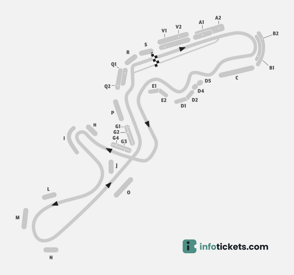 Seating Chart Japan F1 GP 2027 Tickets