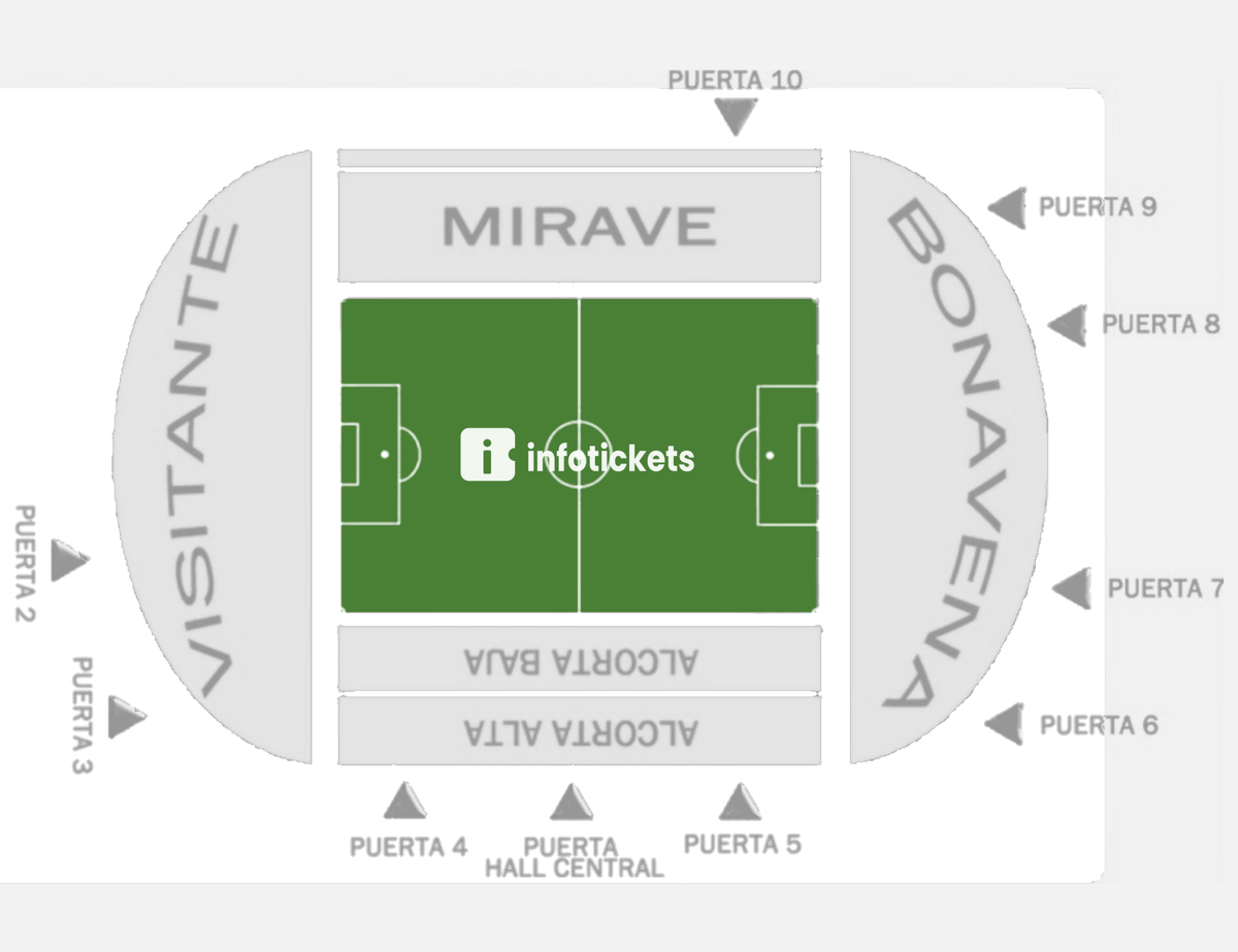 Seating Chart Huracan Tickets