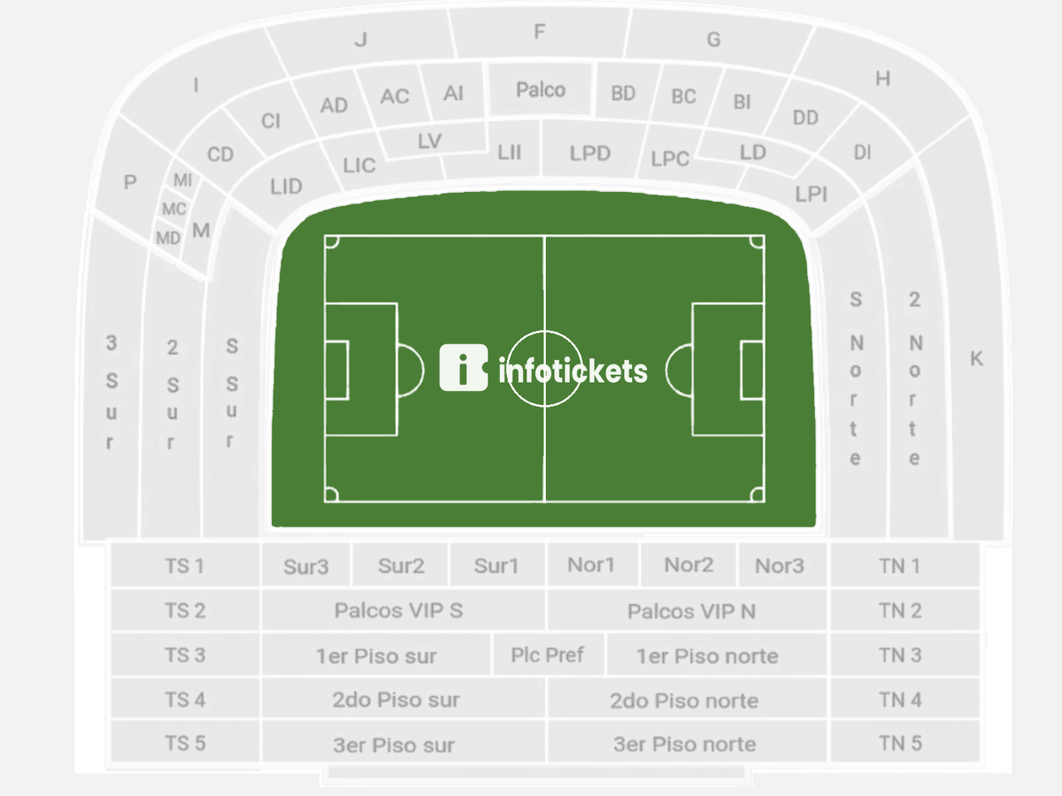 Seating Chart Boca Juniors Tickets