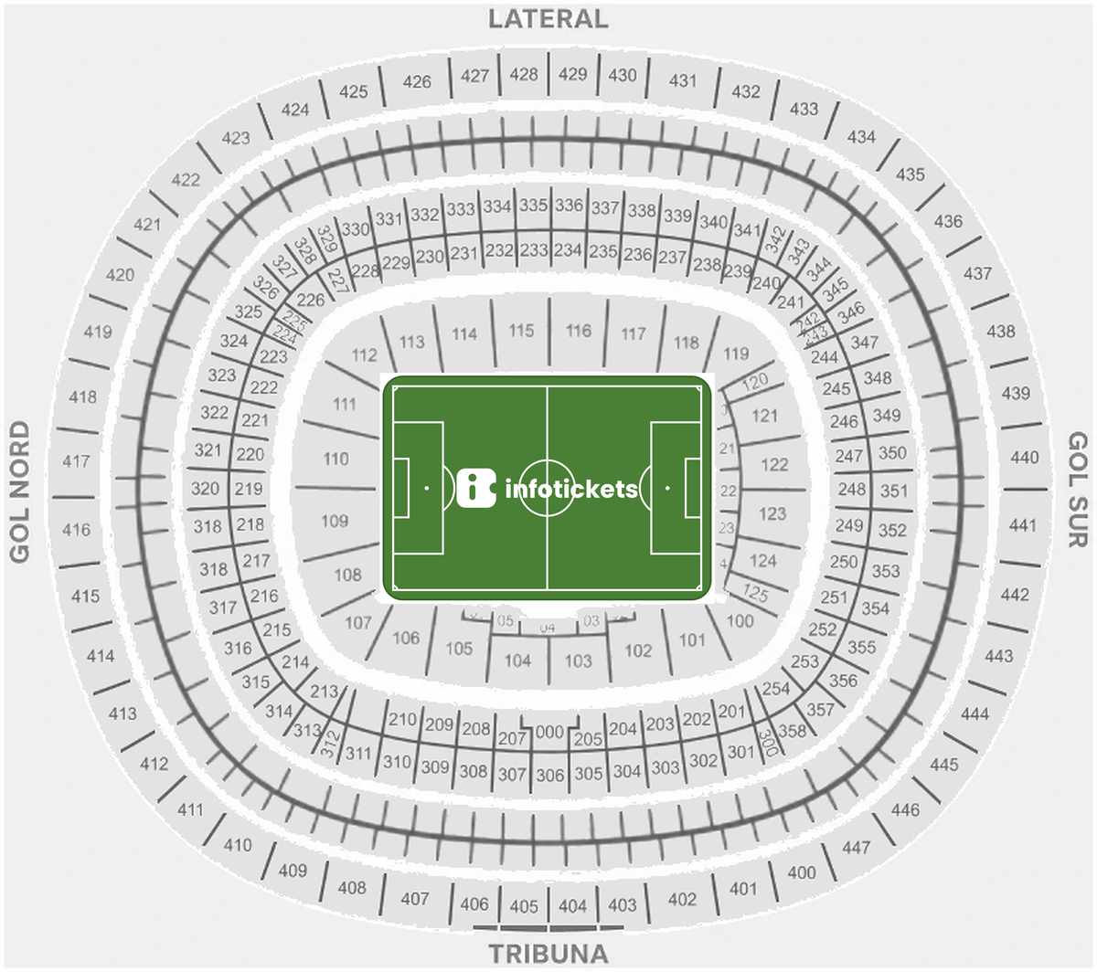 Seating Chart FC Barcelona Tickets