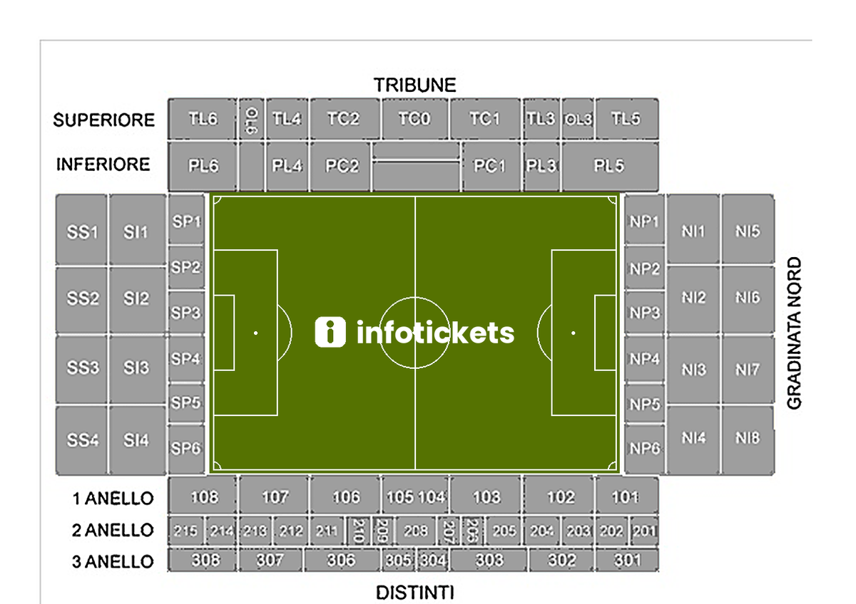 Seating Chart Entradas Génova