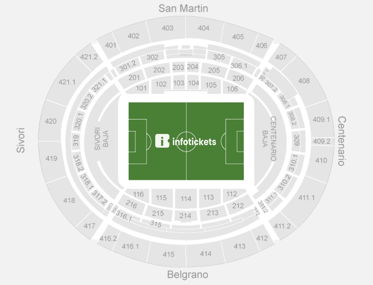 Seating Chart River Plate Tickets