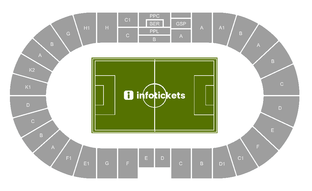 Seating Chart Entradas para el Bologna FC
