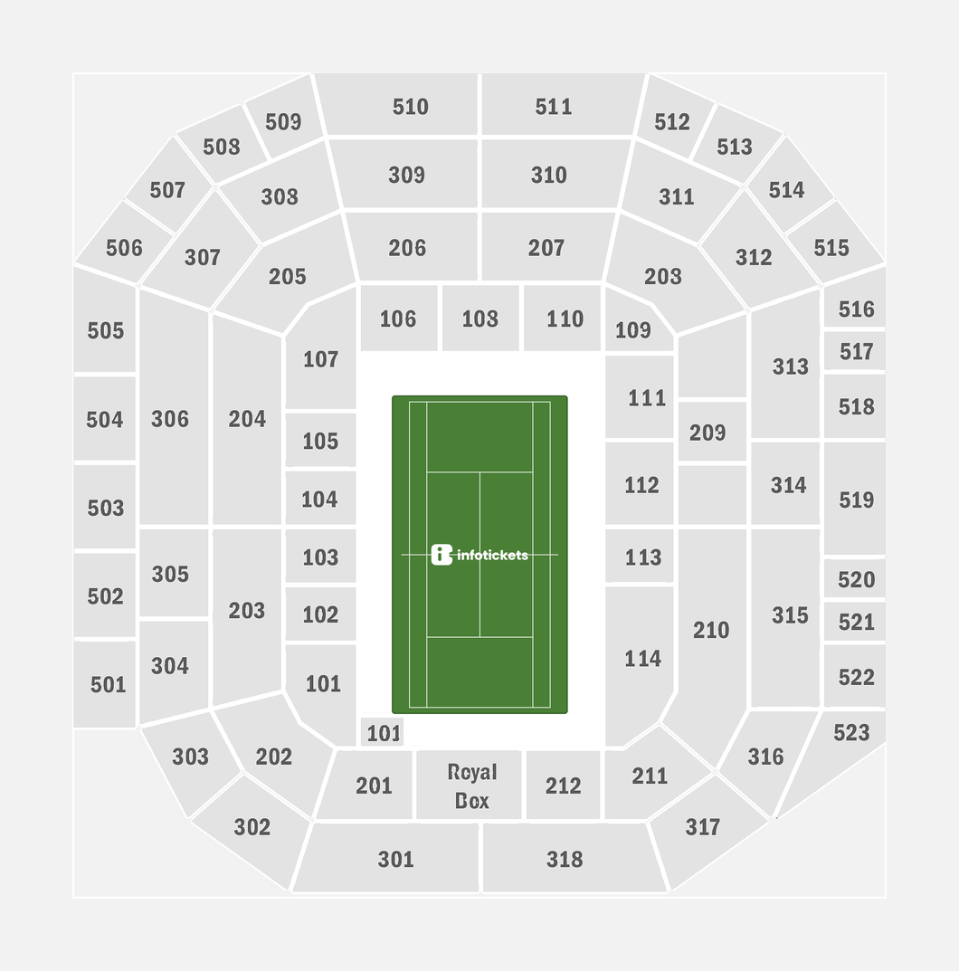 Seating Chart Wimbledon Tickets