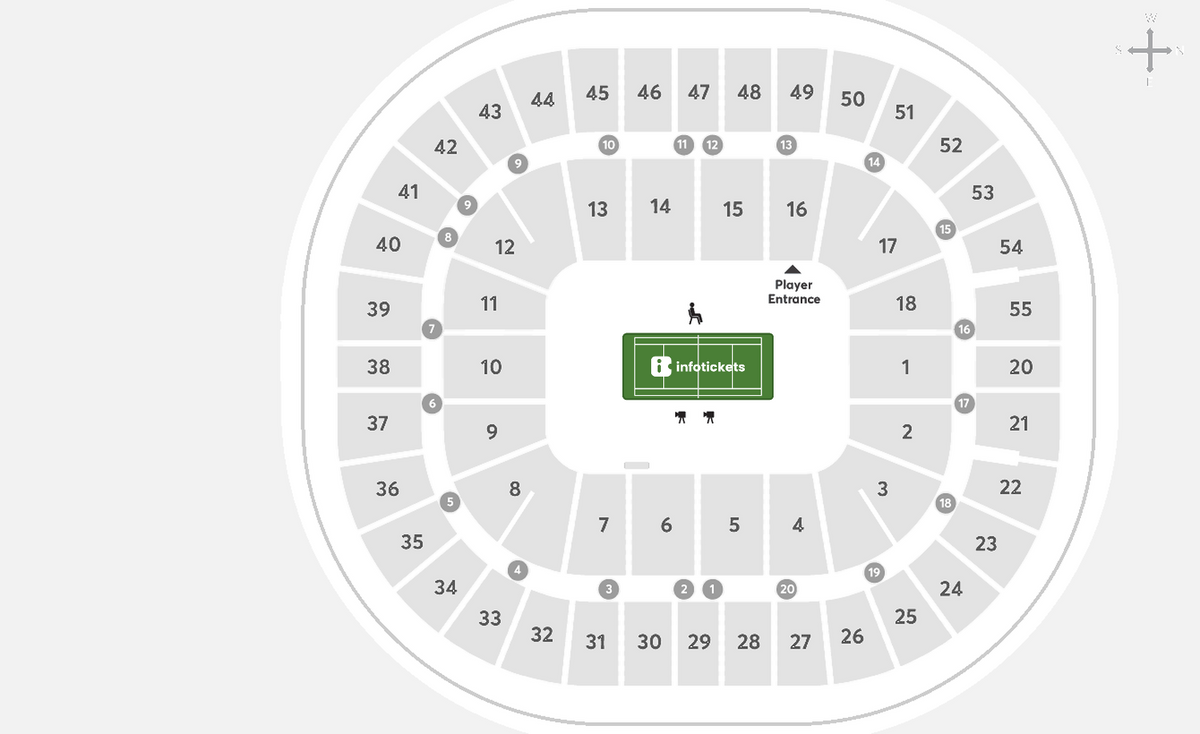 Seating Chart Australian Open Tickets
